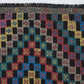 Area Kilim Rug, Turkish Vintage Antique Kilim Rug, Handmade Faded Kilim Rug, Bedroom Rug, Goat Hair Rug, Neutral Rug, Kilim Rug 5x10, 12564