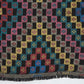 Area Kilim Rug, Turkish Vintage Antique Kilim Rug, Handmade Faded Kilim Rug, Bedroom Rug, Goat Hair Rug, Neutral Rug, Kilim Rug 5x10, 12564