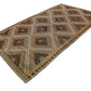 Terracotta Kilim Rug, Turkish Kilim Rug, Area Kilim Rug, Vintage Rug, 6x11 Handmade Rug, One of a Kind Rug, Living Room Rug, Rug Kilim, 8076