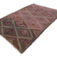 Kilim Rug 6x9, Rug Kilim, Vintage Rug, Living Room Rug, Turkish Kilim Rug, Handmade Kilim Rug Rug, Area Kilim Rug, One of a Kind Rug, 8082