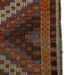Terracotta Kilim Rug, Turkish Kilim Rug, Area Kilim Rug, Vintage Rug, 6x11 Handmade Rug, One of a Kind Rug, Living Room Rug, Rug Kilim, 8076