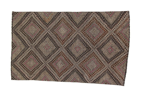 Kilim Rug 5x8, Turkish Kilim Rug, Vintage Faded Kilim Rug, Handmade Kilim Rug, Area Kilim Rug, Neutral Rug, Anatolia Rug, 3250