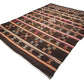 Faded Kilim Rug, Turkish Vintage Kilim, Kilim Rug 6X9, Flat Weave Rug, One of a Kind Rug, Handmade Kilim Rug, Area Eclectic Kilim Rug, 1986