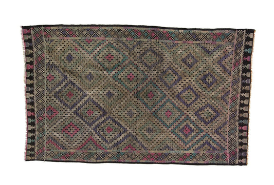Scandinavian Decor, Kilim Rug, Turkish Rug, Vintage Rug 5x8, Turkish Kilim Rug, Living Room Rug, Bedroom Rug, One of a Kind, Rug Kilim, 3208