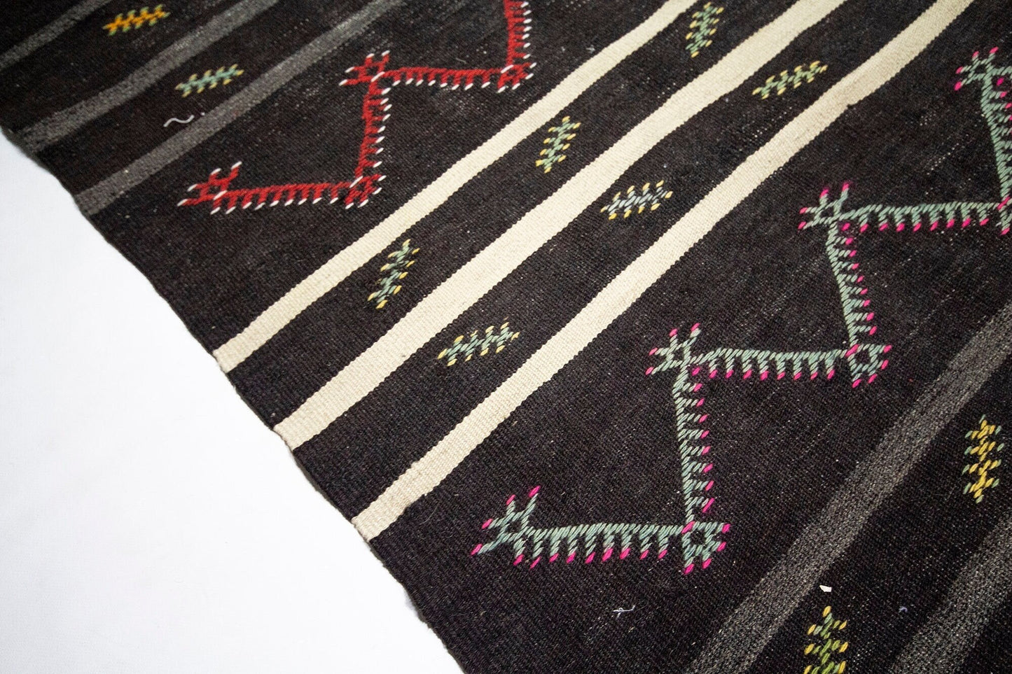 6x10 Vintage Turkish Kilim Rug, Handmade Rug, Area Unique Kilim Rug, Rug Kilim, Living Room Rug, Bohemian Rug, Anatolia Rug, 1417