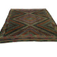 Area Kilim Rug, Handmade Kilim Rug, Kilim Rug 6x8, Wool Rug, Unique Rug, Living Room Rug, Turkish Kilim, Vintage Kilim, Primitive Rug, 8059