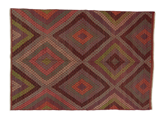 Kilim Rug 6X9, One of a Kind, Turkish Kilim Rug, Vintage Kilim Rug, Area Kilim Rug, Handmade Kilim Rug, Rug Kilim, Bedroom Rug, 2861