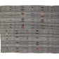 Kilim Rug, Turkish Kilim Rug, Vintage Kilim Rug, Area Kilim Rug, Rug Kilim, Gray Rug, Handmade Kilim Rug, Bedroom Rug, 4745