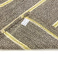 6x7 Yellow Gray Kilim Rug, Square Kilim Rug, Turkish Kilim Rug, Modern Rug, Contemporary Decor, Bedroom Rug, Entryway Rug, Boho Decor, 964
