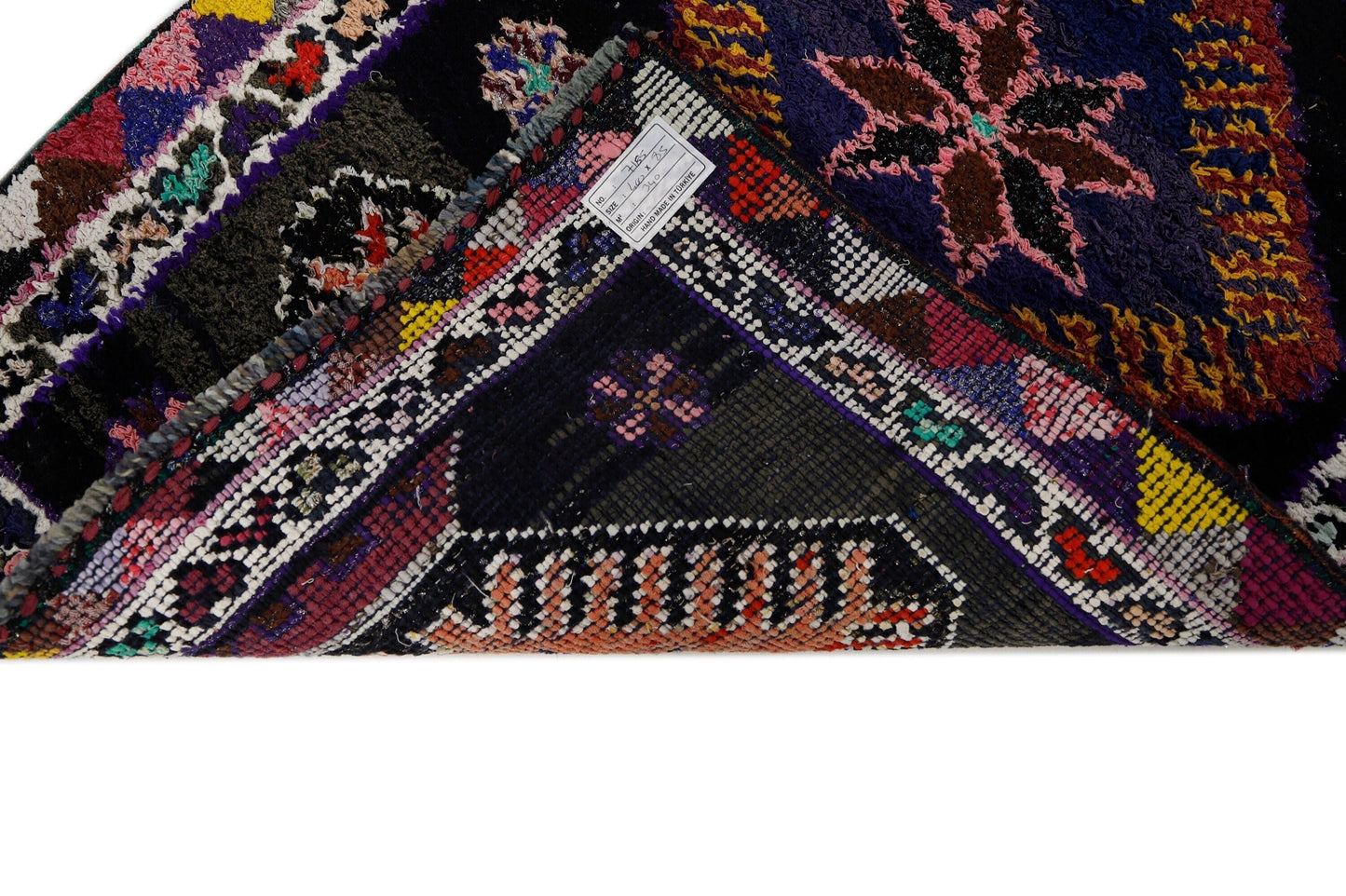 Rustic Runner rug, Turkish Oushak Vintage Runner rug, Carpet runner, 3x13 Runner rug, Kitchen rug, Handmade Runner rug, 7185