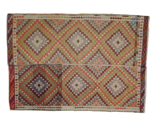Turkish Kilim Rug, Rug Kilim 5x7, Vintage Kilim Rug, Area Kilim Rug, Handmade Kilim Rug, Turkish Kilim Rug, Rug Kilim, Living Room Rug, 2506