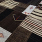 10x13 Large Patchwork Kilim rug, Oversize Modern Kilim Rug, Turkish Vintage Kilim 10x13, Minimalist decor , Contemporary, 221