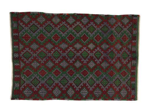 Primitive Kilim Rug, Turkish Vintage Kilim Rug, Kilim Rug 5x7, Area Unique Kilim Rug, Rustic Rug, Bedroom Rug, Wool Rug, Anatolia Rug,2556