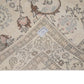Rug 6x9,Area Turkish rug 6x9, Neutral Oushak rug,Vintage rug,Beige rug 6x9,One of a kind rug,Contemporary,Living room rug,7391