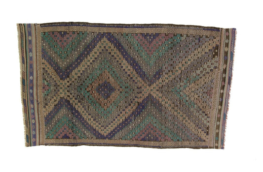Kilim Rug 5x9, Area Faded Kilim Rug, Wool Rug, Turkish Kilim Rug, Rug Kilim, Vintage Kilim Rug, Farmhouse Decor, Anatolia Rug,32441