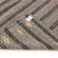 Kilim Rug 6x8, Gray Black Rug, Handmade Kilim Rug, Goat Hair Rug, Area Kilim Rug, Turkish Kilim Rug, Vintage Kilim Rug, Rug Kilim, 4736