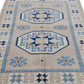 5x8 Rug ,Faded Turkish rug, Vintage rug , Oushak Rug Neutral, Carpet rug, Handmade rug, Geometric rug, Anatolia rug, Turkey rug, 7288