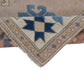 5x8 Rug ,Faded Turkish rug, Vintage rug , Oushak Rug Neutral, Carpet rug, Handmade rug, Geometric rug, Anatolia rug, Turkey rug, 7288