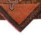 Orange Runner rug 3x10, Turkish runner, Oushak runner, Vintage runner, Turkey rug, Unique rug, Muted rug,Aged rug,One of a kind,7194