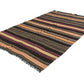 Kilim Rug 6x9, Wool Rug, Turkish Kilim Rug, Vintage Kilim Rug, Area Kilim Rug, Rug Kilim, Neutral Rug, Handmade Faded Kilim Rug, 6065