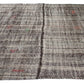9x12 Kilim Rug, Turkish Vintage Kilim Rug, Oversize Large Natural Kilim Rug, Vintage Goat Hair Brown Flat Weave Kilim Rug, 4711