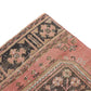 Vintage Runner Rug,Turkish Runner Oushak Runner Pink, 3x12 Rug Runner, Pink Navy Blue,Hallway Runner, Rug Carpet ,Boho,Eclectic,6368