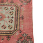 Vintage Runner Rug,Turkish Runner Oushak Runner Pink, 3x12 Rug Runner, Pink Navy Blue,Hallway Runner, Rug Carpet ,Boho,Eclectic,6368