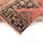 Vintage Runner Rug,Turkish Runner Oushak Runner Pink, 3x12 Rug Runner, Pink Navy Blue,Hallway Runner, Rug Carpet ,Boho,Eclectic,6368