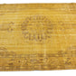 6x9 Yellow Carpet Rug, Turkish Rug 6x9, Vintage Rug 6x9, Floral Rug, One of a kind, Oushak Carpet Rug ,3689