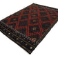 Vintage Turkish kilim rug ,Handmade rug, Embroidered rug ,Faded rug ,Cicim Kilim rug , Kilim rug 6x9 ,One of a kind,Farmhouse,8072