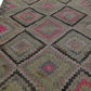 Bohemian Kilim rug, Vintage Turkish Kilim rug 6x8, Area rug, Natural rug, Organic rug ,Handmade rug ,Living room Kilim rug ,8073