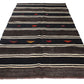 Brown Area Rug, Turkish Kilim Rug Long Wide, Handmade Vintage Kilim rug ,Entryway Kilim Rug ,Turkish Vintage Kilim rug, Floor rug,4785