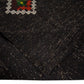 5x10 İndoor Kilim rug, Organic Turkish Kilim Rug Neutral, Handmade Goat Hair Area rug,5x10 Brown kilim rug, Farmhouse, 3777