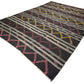 Turkish Vintage kilim rug, Area rug 8x11, Oversize rug, Living room rug, Large rug 8x11, Turkish rug 8x11, 344
