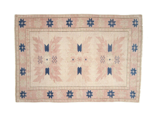 5x7 Carpet Turkish Rug, Oushak Rug, Vintage Rug, Handmade rug, Unique Rug, Farmhouse Decor ,One of a kind, Living room Rug,6231