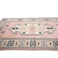 Area rug 6x8, Pink Oushak Rug, Turkish Rug, Oushak Rug ,Vintage Rug, Unique Rug, Mid-Century Oushak Rug, Living room Rug, 6301