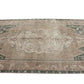 4x8 Entryway Turkish Rug, Vintage Rug, Rug Neutral, Oushak Rug, Handmade Carpet Rug,One of a kind rug,6322