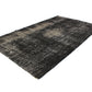 5x9 Turkish Rug Black ,Area Vintage Carpet Rug 5x9 ,Overdye Black Handmade Rug, Living room Rug ,Contemporary, Floor Rug ,3155