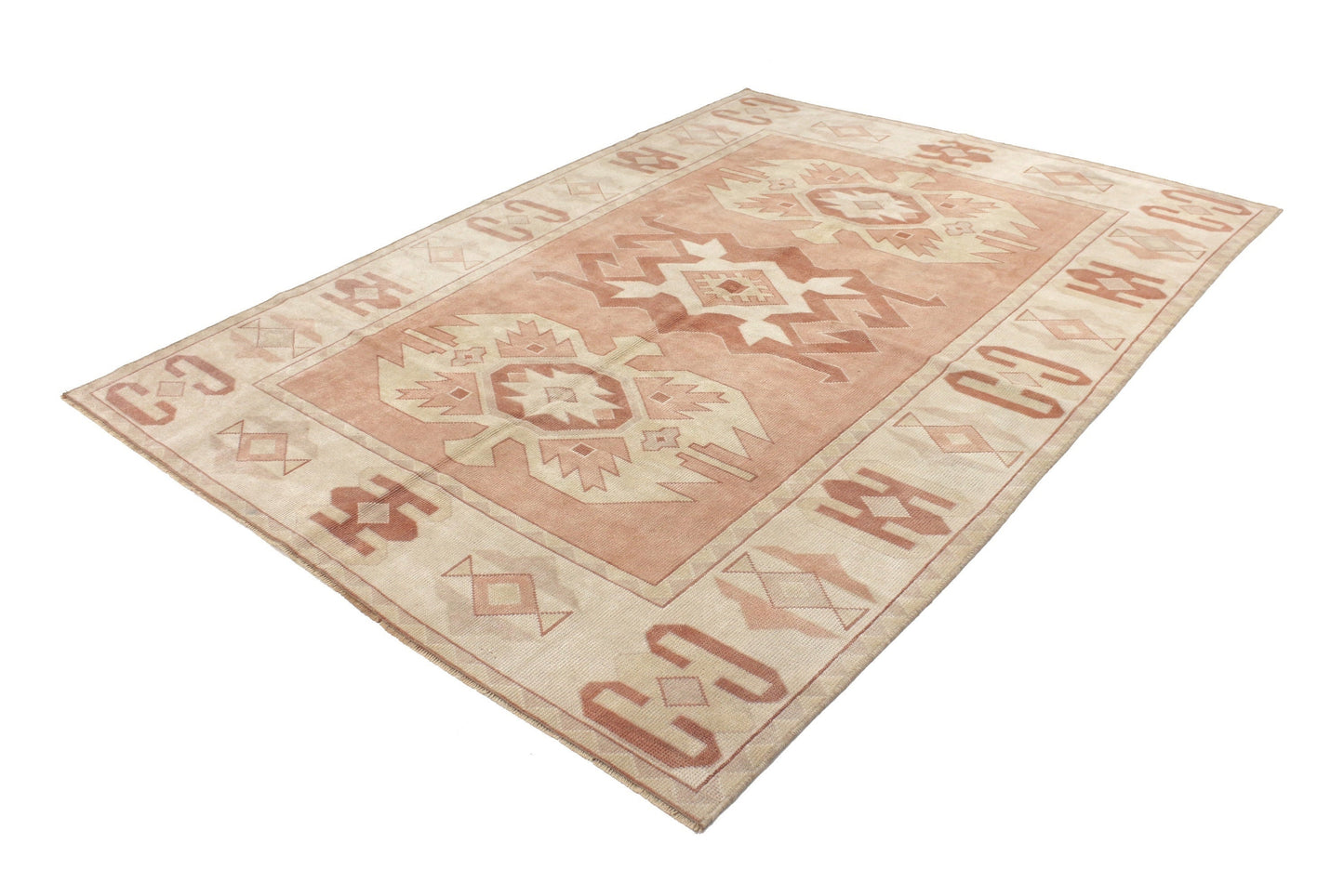 5x8 Area Rug, Oushak Vintage Turkish Rug, Bohemian rug,Handmade rug, Wool Rug ,Carpet Rug, Bedroom Rug, Nursery Rug, 4299