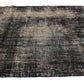 5x9 Turkish Rug Black ,Area Vintage Carpet Rug 5x9 ,Overdye Black Handmade Rug, Living room Rug ,Contemporary, Floor Rug ,3155