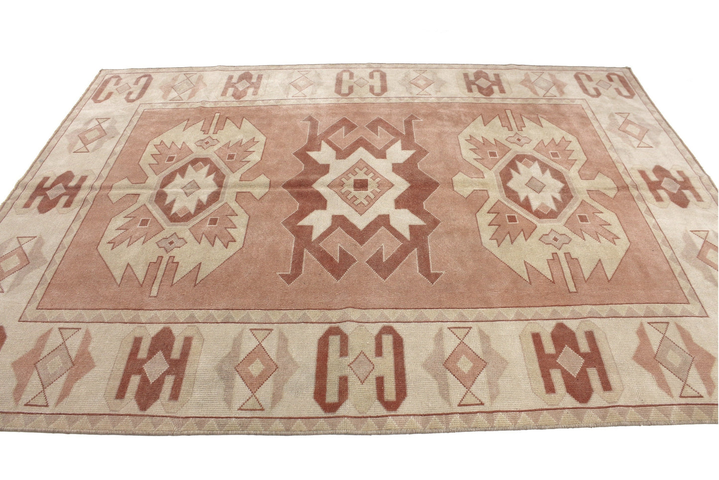 5x8 Area Rug, Oushak Vintage Turkish Rug, Bohemian rug,Handmade rug, Wool Rug ,Carpet Rug, Bedroom Rug, Nursery Rug, 4299