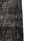 5x9 Turkish Rug Black ,Area Vintage Carpet Rug 5x9 ,Overdye Black Handmade Rug, Living room Rug ,Contemporary, Floor Rug ,3155