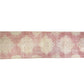 3x12 Pink Rug Runner, Turkish Runner ,Oushak Runner ,Handmade Floral Carpet Runner, Kitchen Decor ,Hallway Rug ,4443