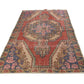 4x7 Muted Turkish Rug, Vintage Rug Oushak, Area Rug Carpet, Handmade Rug, Bohemian Decor, Eclectic Decor, Living room Rug, 5617