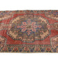 4x7 Muted Turkish Rug, Vintage Rug Oushak, Area Rug Carpet, Handmade Rug, Bohemian Decor, Eclectic Decor, Living room Rug, 5617