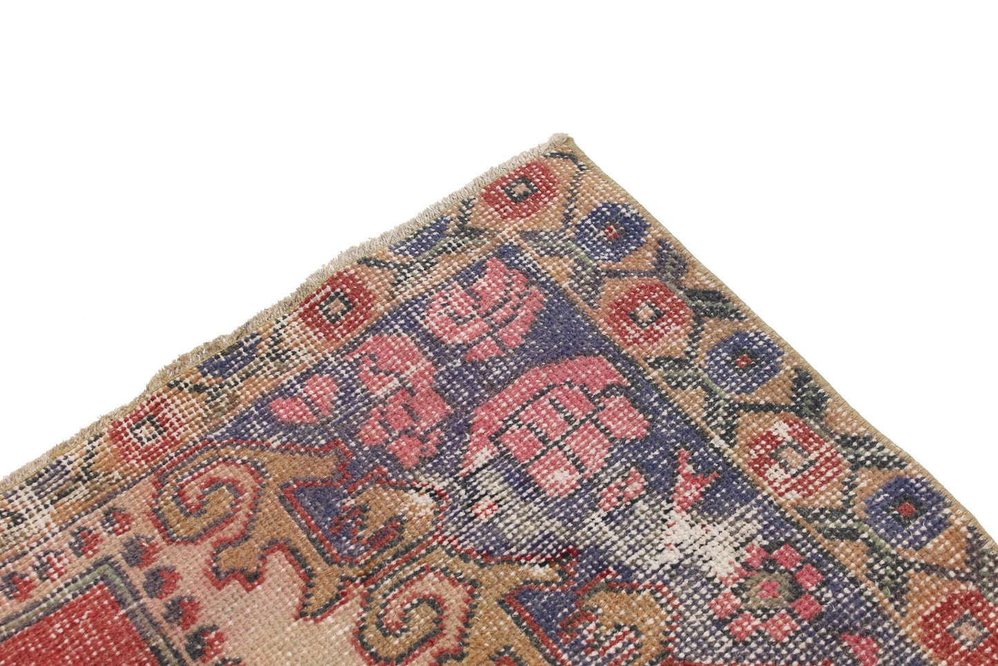 4x7 Muted Turkish Rug, Vintage Rug Oushak, Area Rug Carpet, Handmade Rug, Bohemian Decor, Eclectic Decor, Living room Rug, 5617