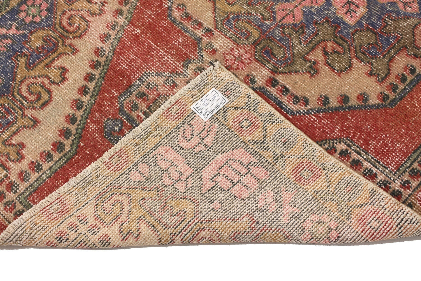 4x7 Muted Turkish Rug, Vintage Rug Oushak, Area Rug Carpet, Handmade Rug, Bohemian Decor, Eclectic Decor, Living room Rug, 5617