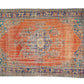 5x8 Faded Oushak Rug, Turkish Rug 5x8, Vintage Rug, Carpet Rug Area, Handmade Rug, Boho Rug, Living room Rug, 6802