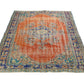 5x8 Faded Oushak Rug, Turkish Rug 5x8, Vintage Rug, Carpet Rug Area, Handmade Rug, Boho Rug, Living room Rug, 6802