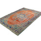 5x8 Faded Oushak Rug, Turkish Rug 5x8, Vintage Rug, Carpet Rug Area, Handmade Rug, Boho Rug, Living room Rug, 6802